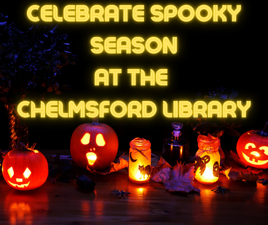 Celebrate Spooky Season at the Chelmsford Library! Teaser image