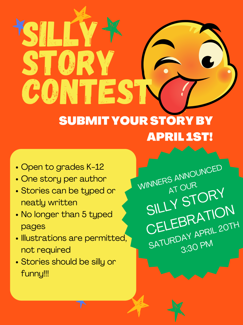 Silly Story Contest! Teaser image