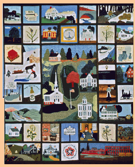 Chelmsford Bicentennial Quilt 1976