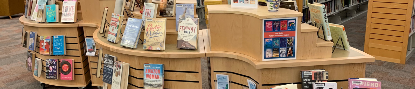 Photo of Curved Book Display