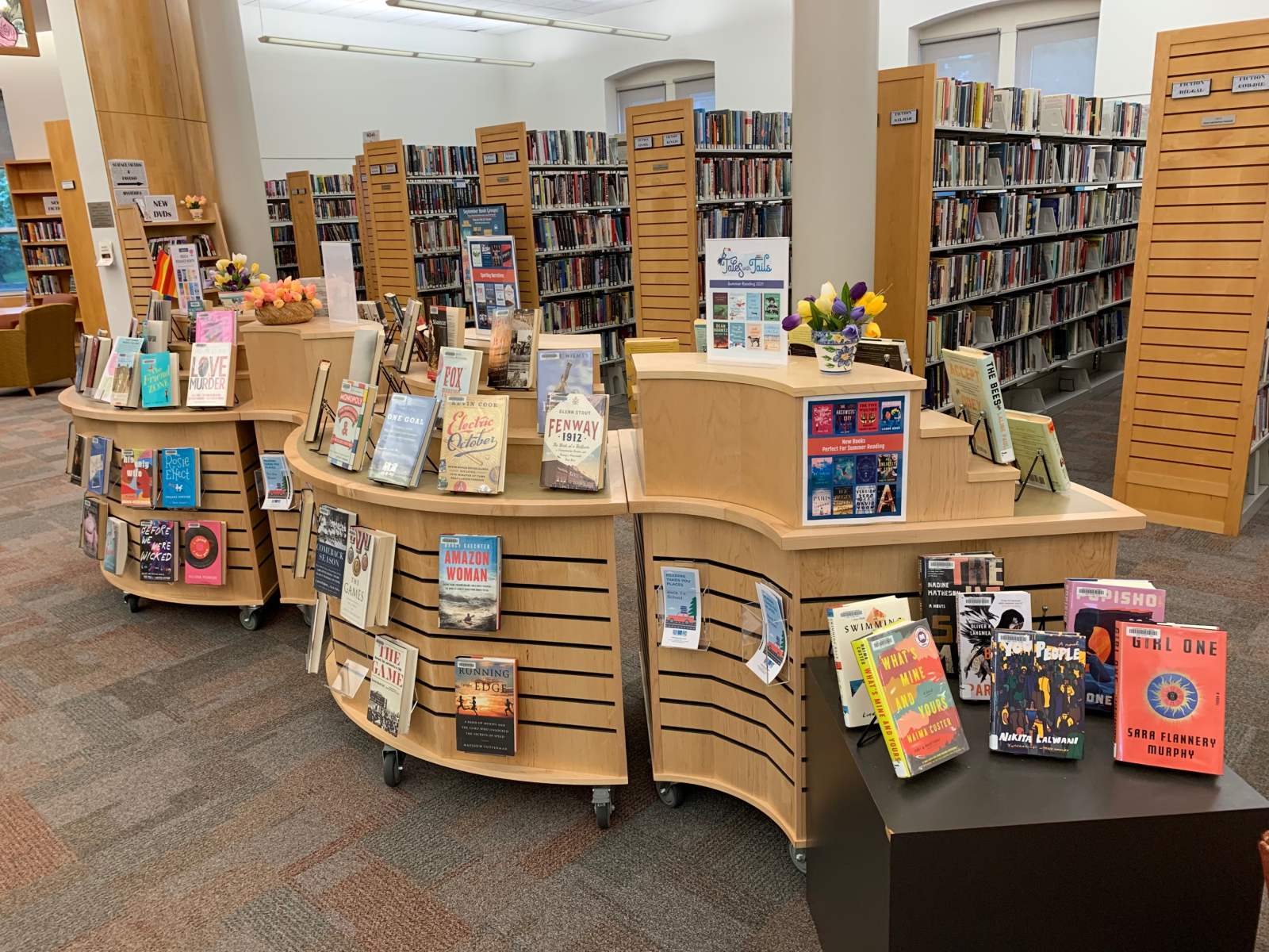 Photo of Curved Book Display