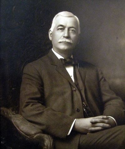 portrait of Amos F. Adams