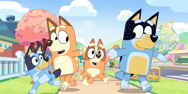 The family of Blue Heeler dogs from the hit kids tv show