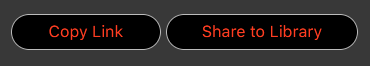 two buttons: "copy link" and "share to library"